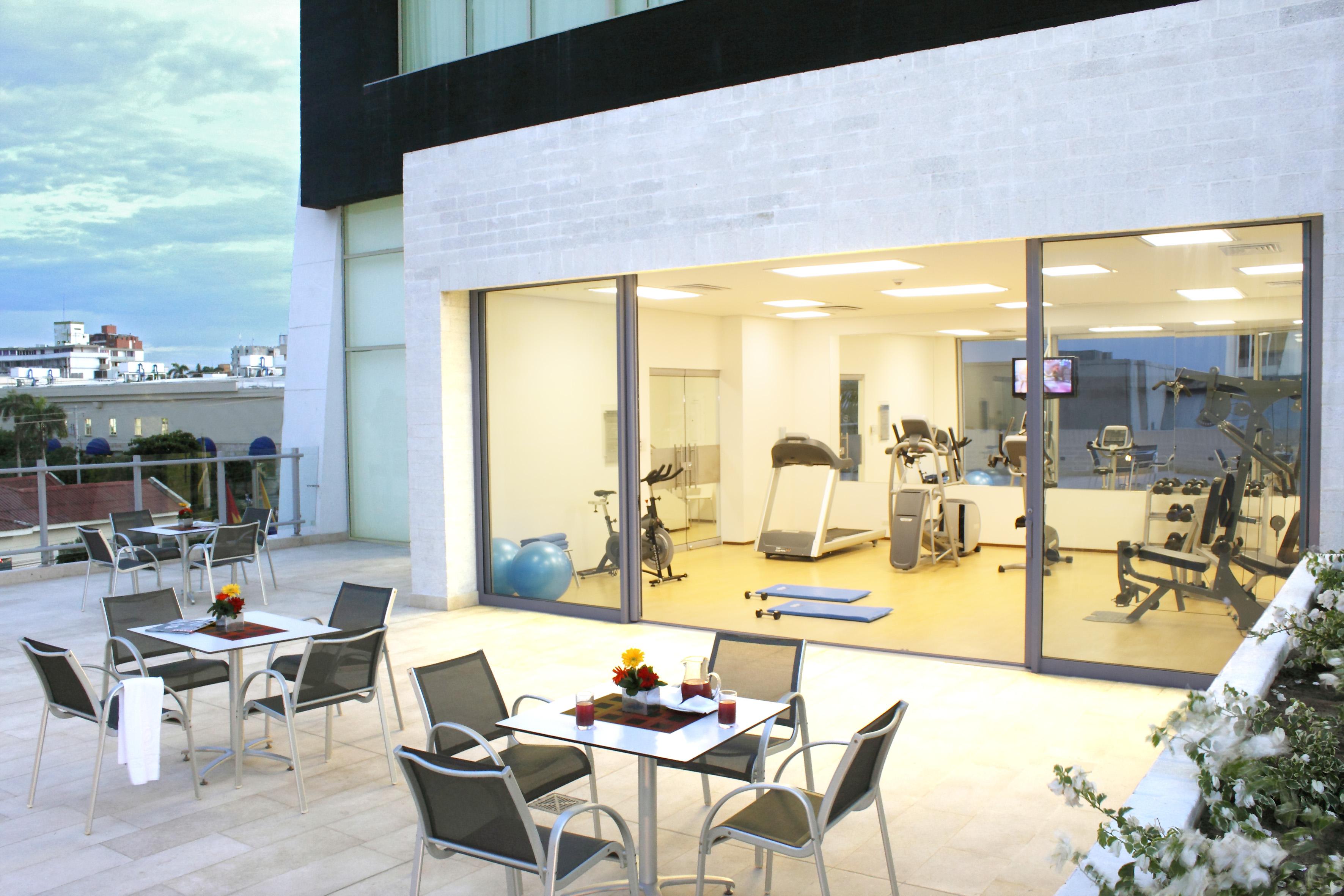 Estelar Alto Prado Barranquilla  Exterior foto The gym at the hotel