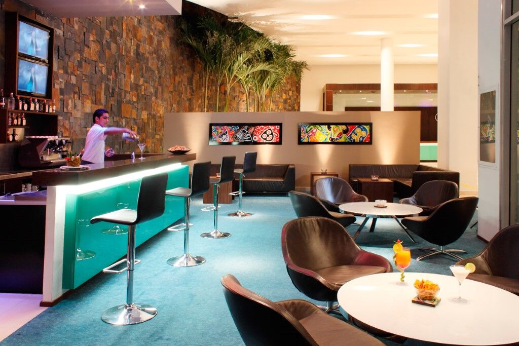 Estelar Alto Prado Barranquilla  Exterior foto The lounge at the airport
